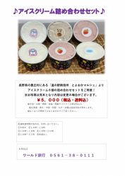 アイスクリーム詰め合わせセット